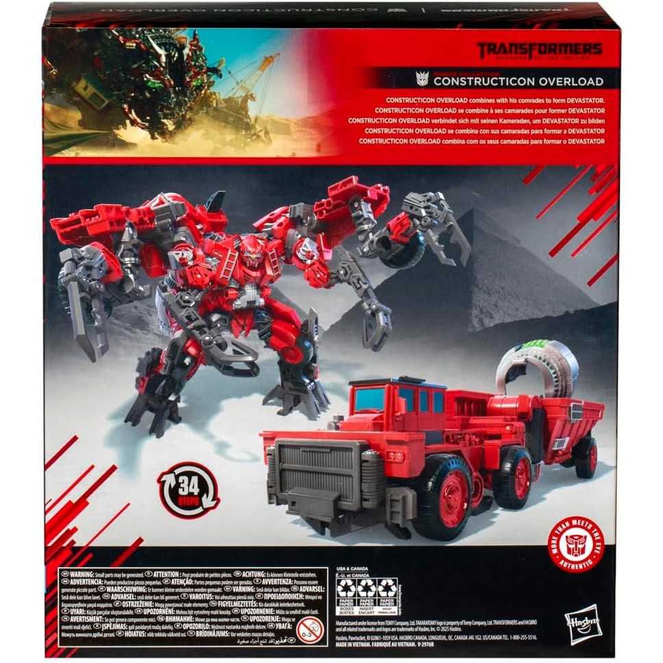 Transformers Studio Series - Revenge Of The Fallen Constructicon Overload