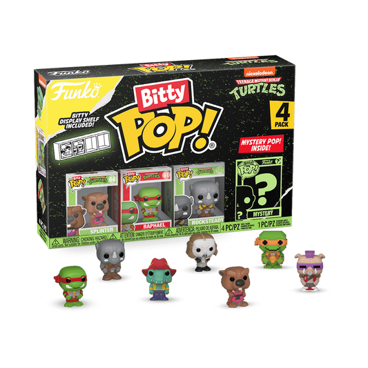 Funko Bitty Pop! Teenage Mutant Ninja Turtles Splinter 4-Pack Series 3