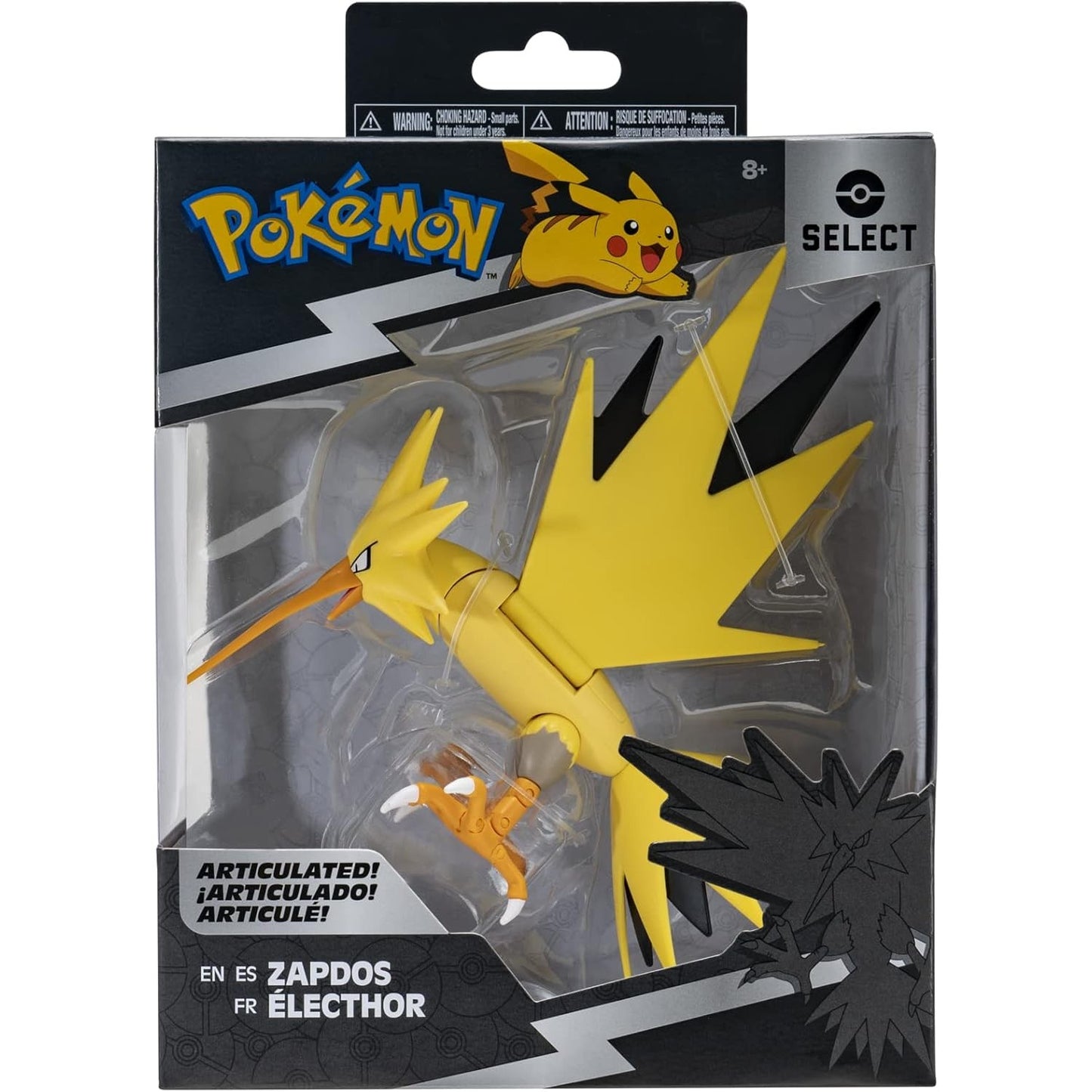 Pokemon Select Zapdos 6" Action Figure
