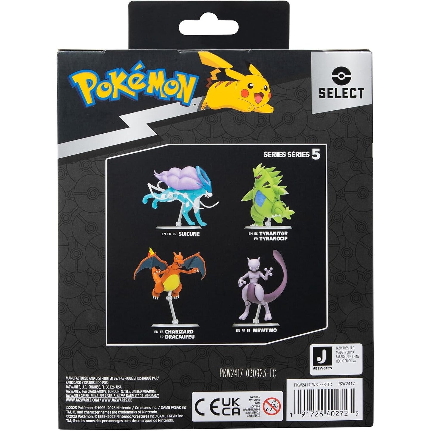 Pokémon Select: Mewtwo 6-Inch Super-Articulated Exclusive Action Figure