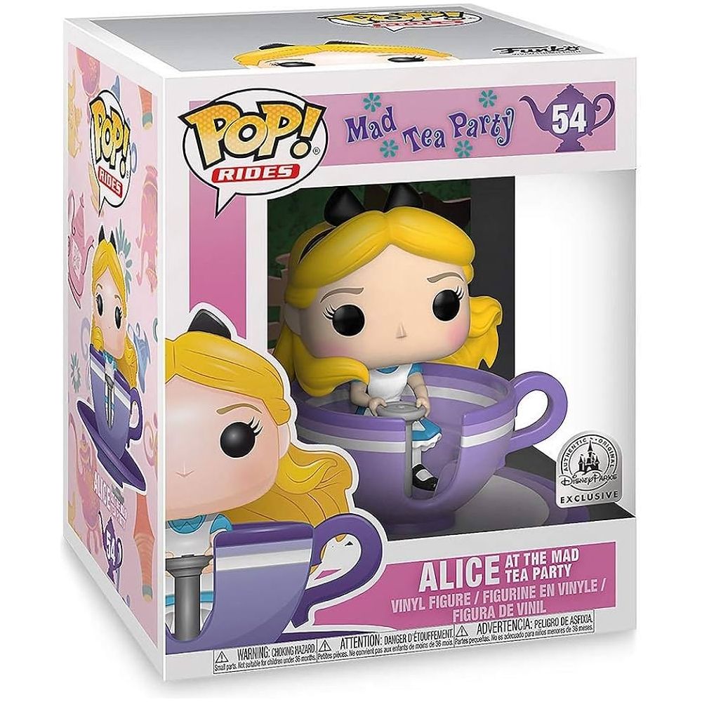 Pop Rides - Alice At The Mad Tea Party # 54 Disney Parks Exclusive Funk Pop