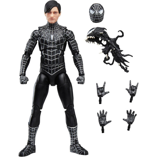 Marvel Legends Series Spider-Man: Spider-Man 3 with Symbiote Accessories 6" Action Figure