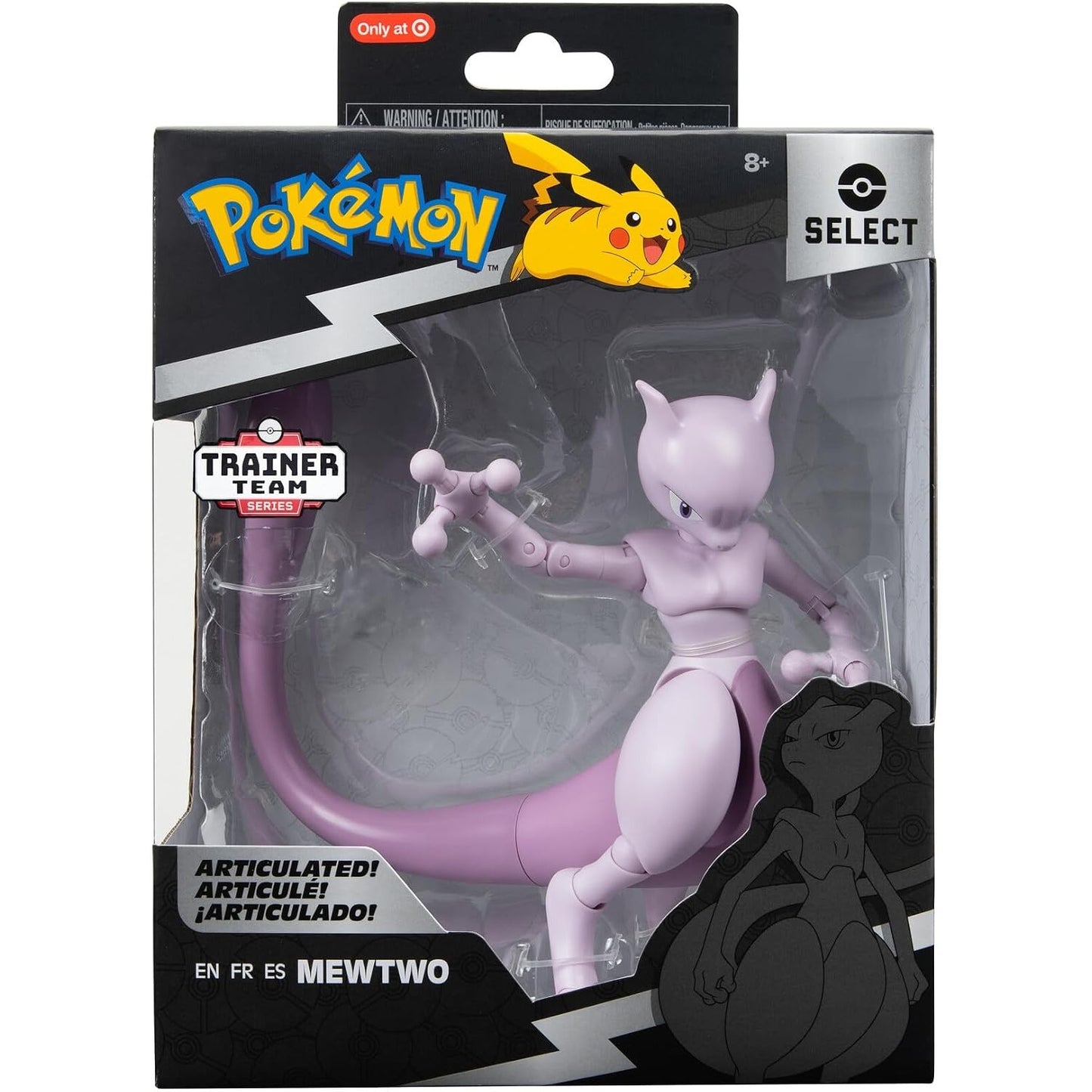 Pokémon Select: Mewtwo 6-Inch Super-Articulated Exclusive Action Figure