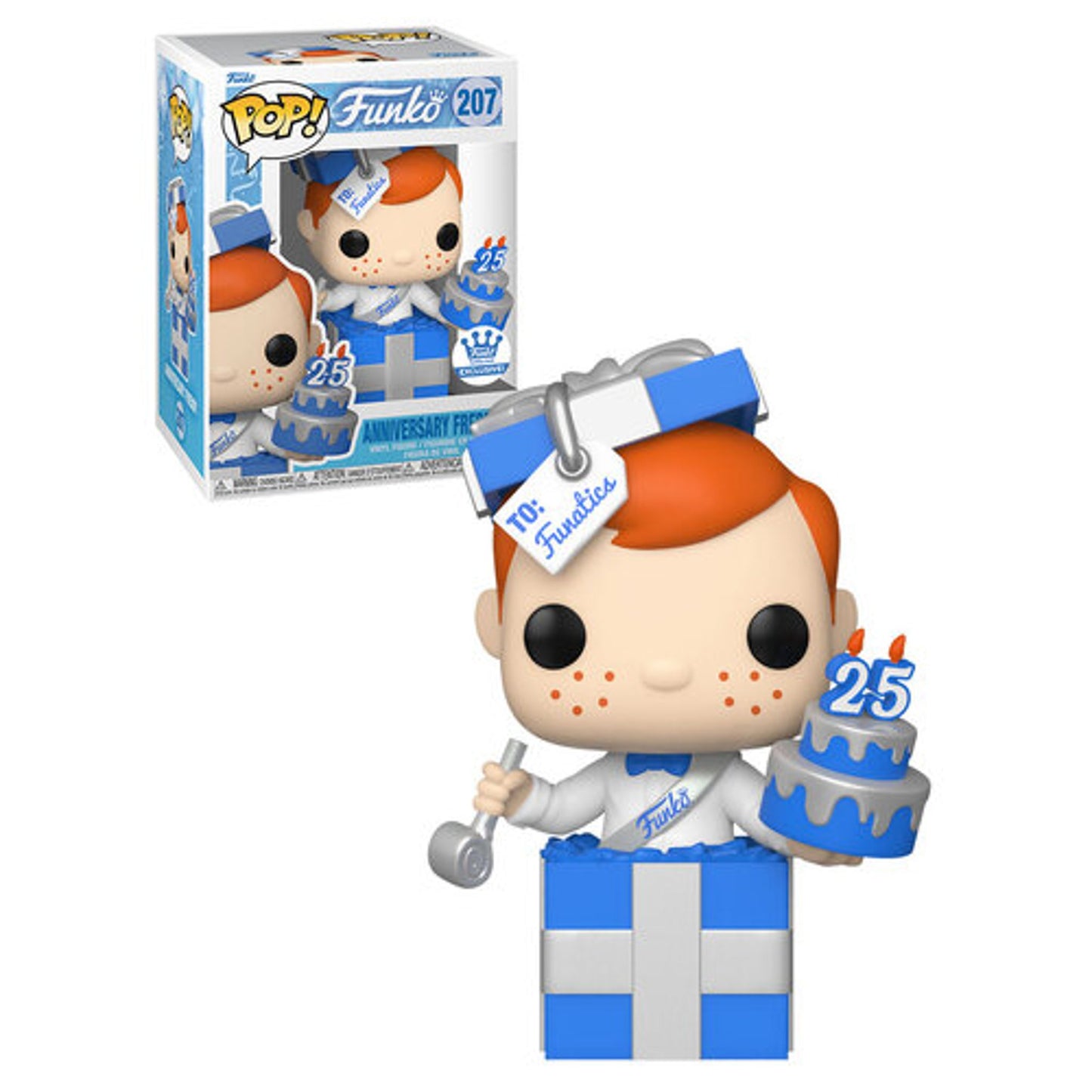 Funko Pop! Freddy Funko #207 25th Anniversary Exclusive With Protector