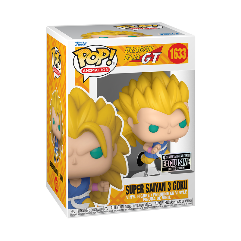 Dragon Ball GT - Super Saiyan 3 Goku # 1633 Funko Pop EE Limited Edition