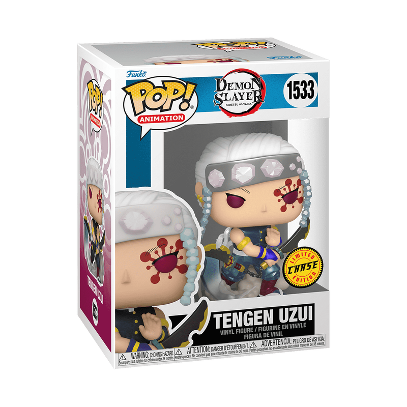 Funko Pop! Animation: Demon Slayer - Tengen Uzui #1533 Chase With Protector