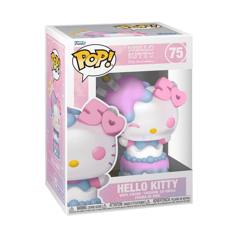 Funko Pop! Sanrio: Hello Kitty 50th Anniversary # 75 Hello Kitty in Cake