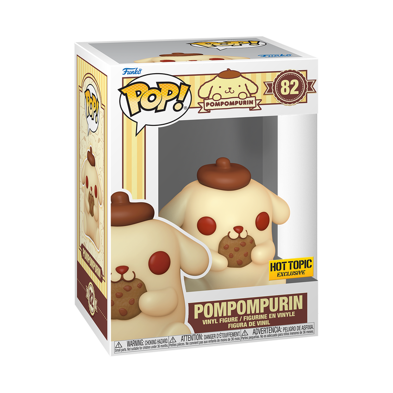 Hello Kitty And Friends - Pompompurin With Cookie Hot Topic Exclusive # 82 Funko Pop