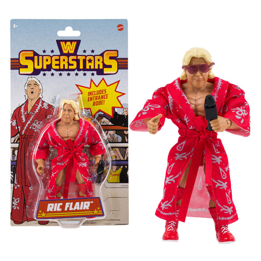 WWE Wrestling Retro Superstars Ric Flair Action Figure