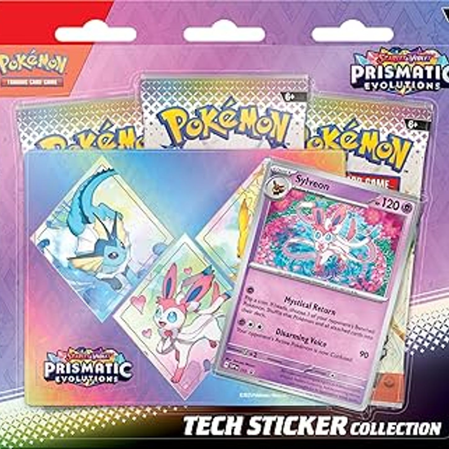 Pokémon TCG: Prismatic Evolutions Tech Sticker Collection