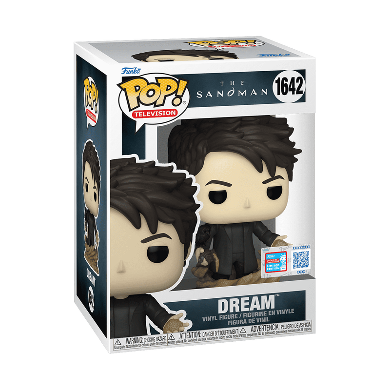 Funko Pop! Television: The Sandman - Dream #1642 Limited Edition With Protector