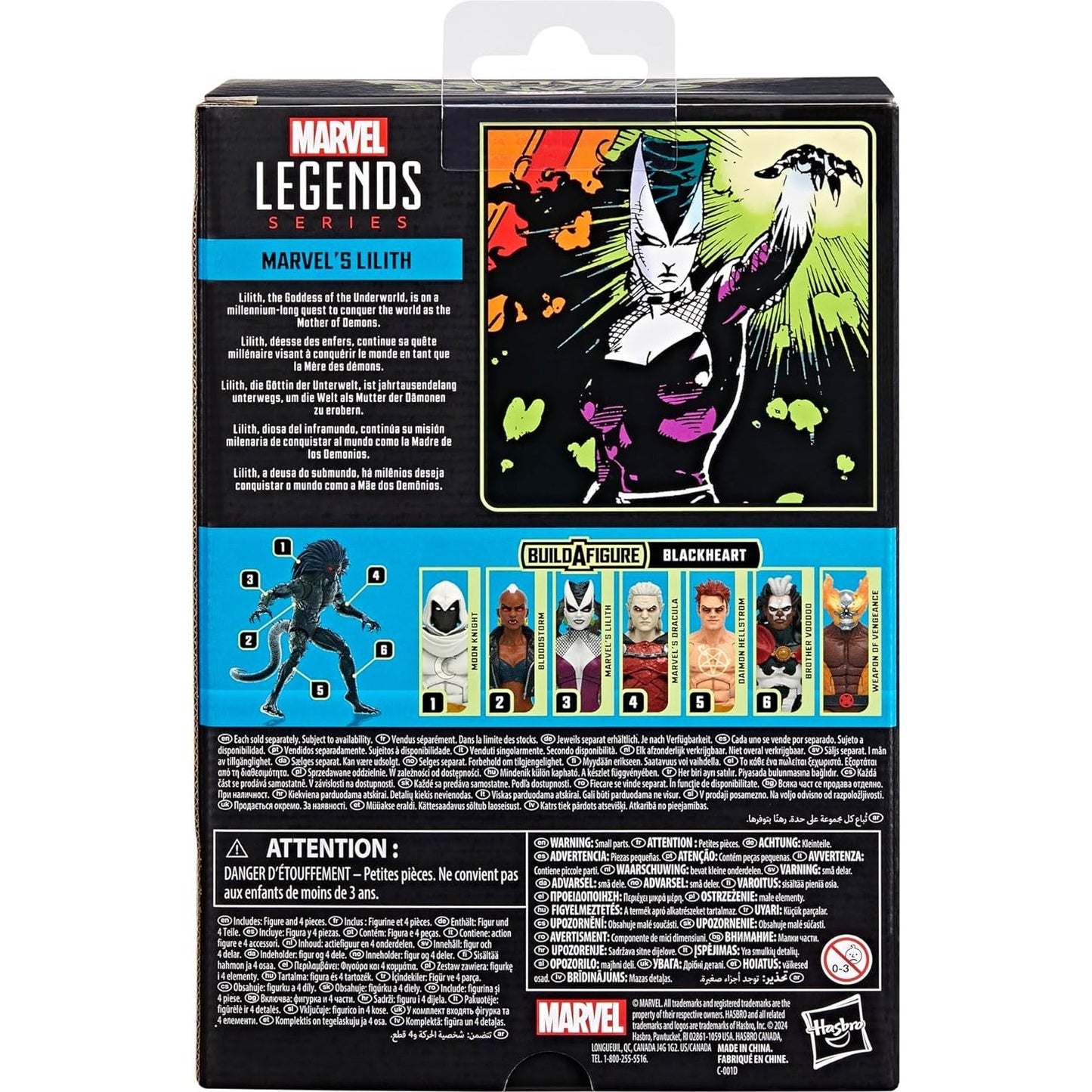 Marvel Legends Series Strange Tales Lilith 6" Action Figure