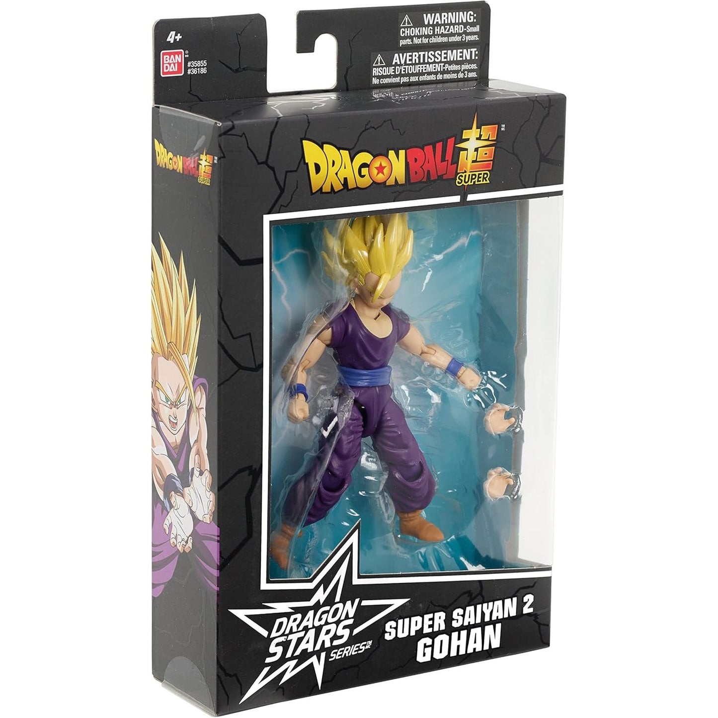 Bandai - Dragon Ball Super Dragon Stars - Super Saiyan 2 Gohan Action Figure