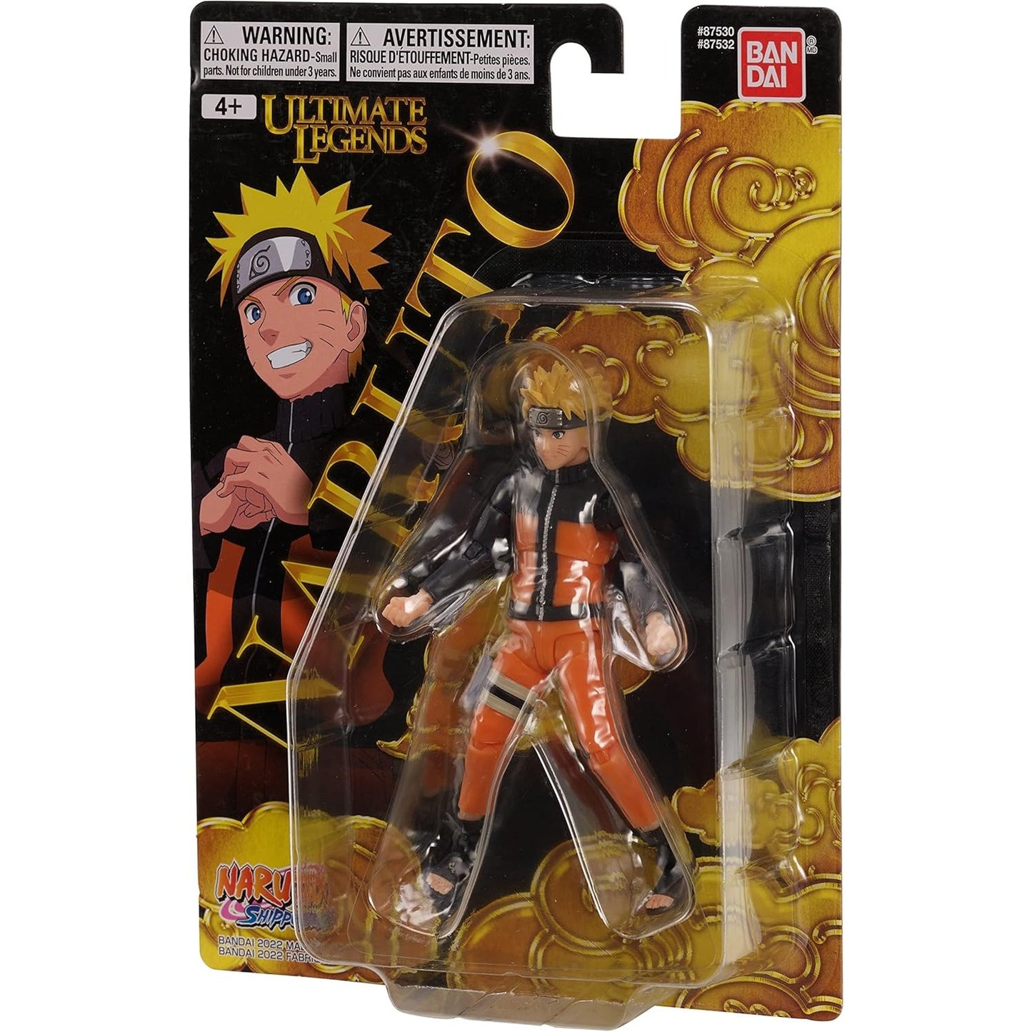 Bandai - Naruto Ultimate Legends: Adult Naruto Action Figure