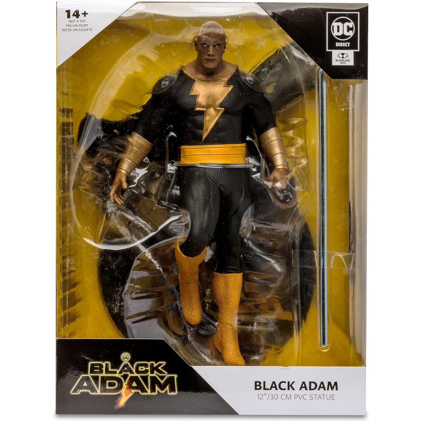 Black Adam Statue 12” DC Direct