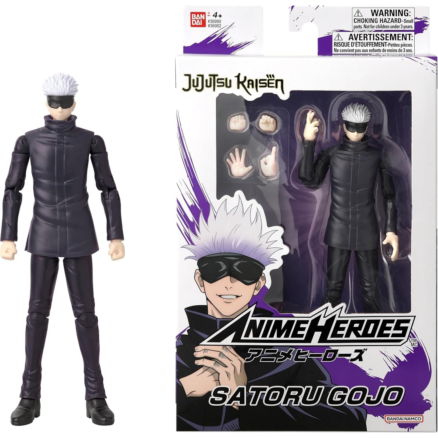 Anime Heroes: Jujutsu Kaisen - Satoru Gojo 6.5-Inch Action Figure