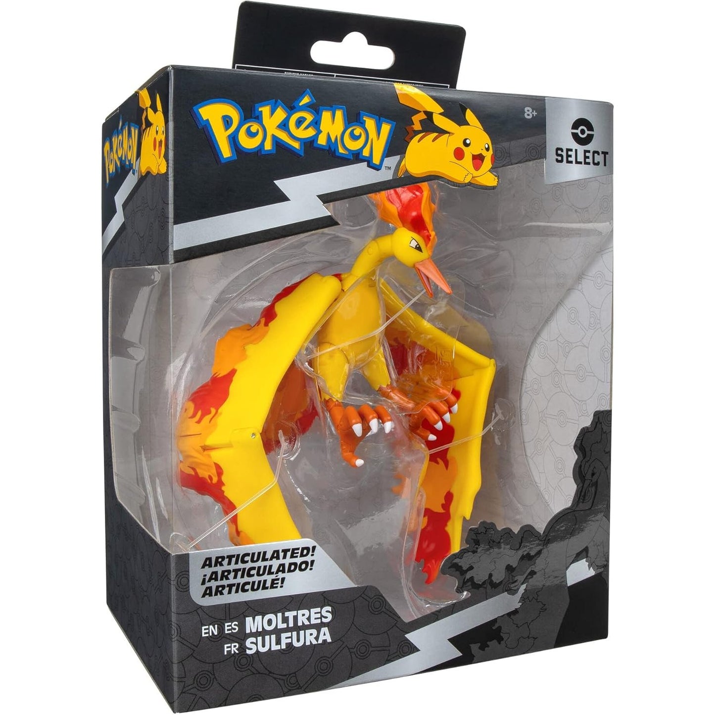 Pokemon Select Moltres 6" Action Figure