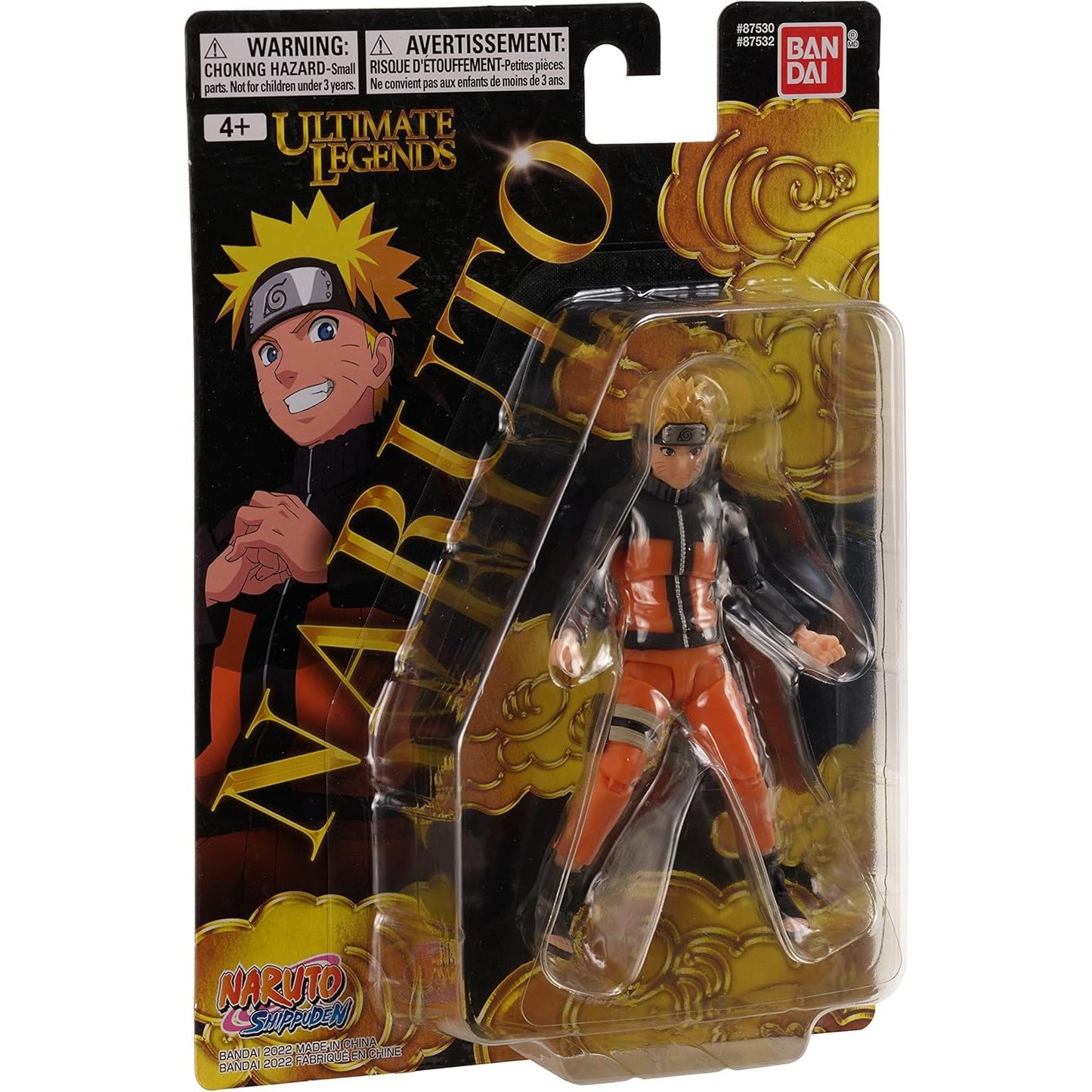 Bandai - Naruto Ultimate Legends: Adult Naruto Action Figure