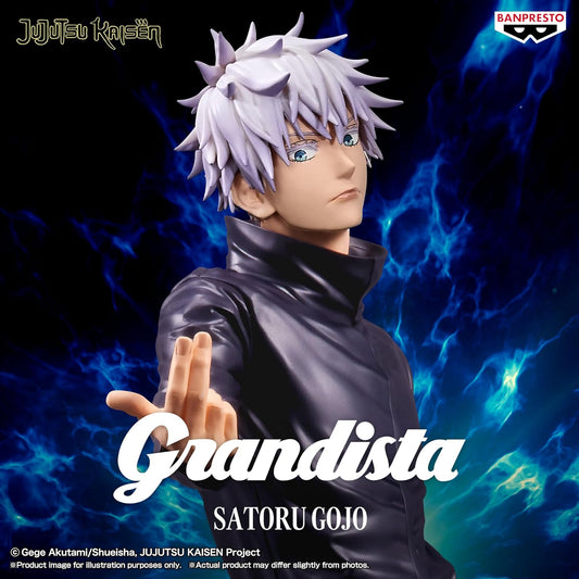 Banpresto Jujutsu Kaisen Grandista Satoru Gojo Figure (9.8")