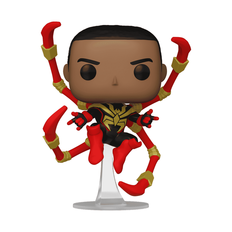 Funko Pop! Marvel Spider-Man - Miles Morales Iron Spider #1448 Chase With Protector