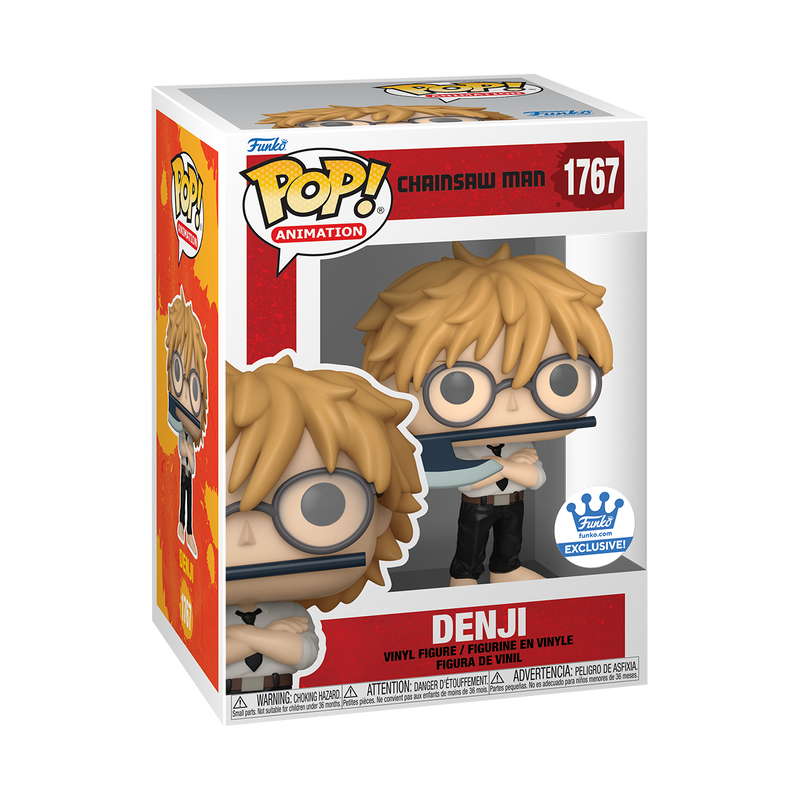 Funko Pop! Animation: Chainsaw Man - Denji #1767 Exclusive With Protector