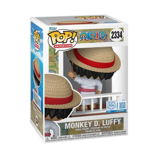 Funko Pop! Animation: One Piece Monkey D. Luffy (Going Merry) Exclusive #2334 With Protector