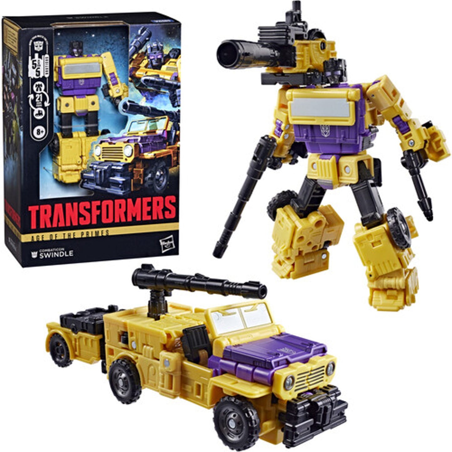 Hasbro Transformers Combaticon Swindle Voyager Class Action Figure