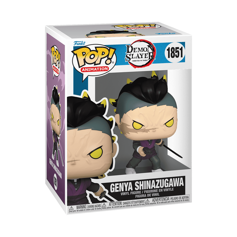 Funko Pop! Animation: Demon Slayer – Genya (Demon Form) #1851 With Protector
