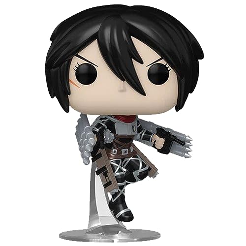 Funko Pop! Animation: Attack on Titan Mikasa Ackerman Metallic Exclusive #1446 With Protector