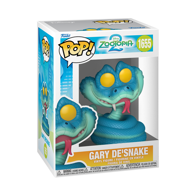 Funko Pop! Disney: Zootopia 2 - Gary De'Snake # 1655