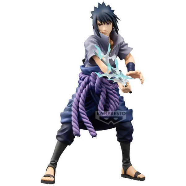 Banpresto Naruto Shippuden Sasuke Uchiha Grandista Special Edition 9.5" Figure