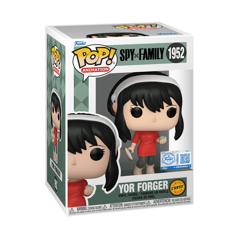 Funko Pop! Animation: Spy X Family - Yor Forger #1952 Chase With Protector