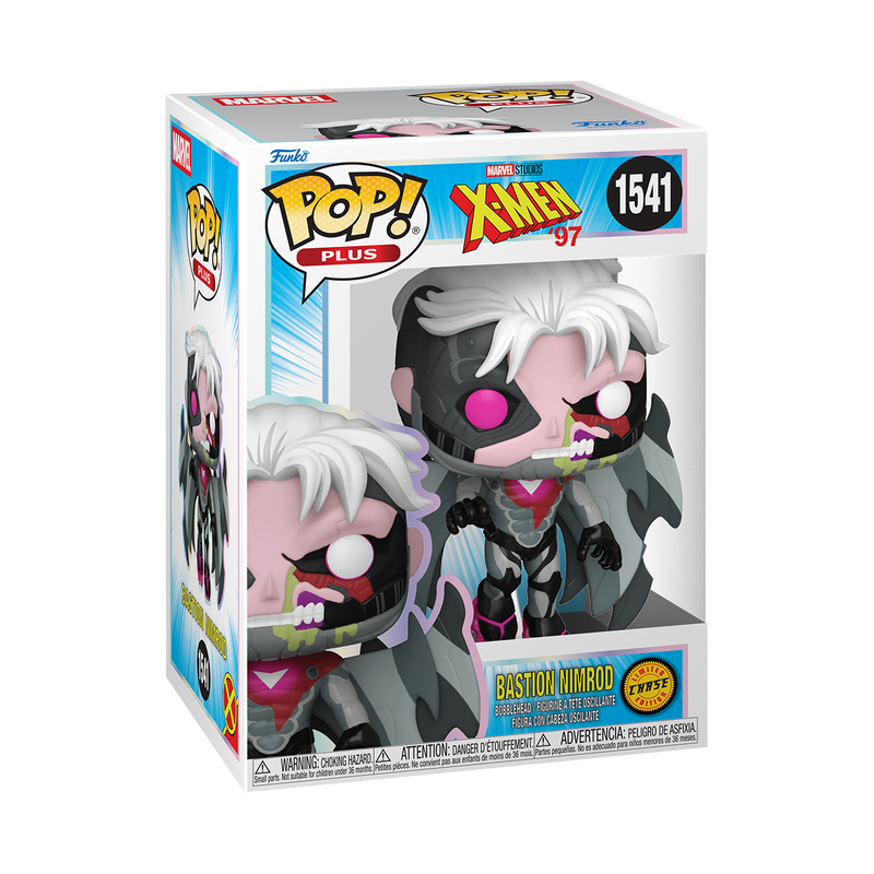 Funko Pop! Plus: Marvel X-Men '97 – Bastion Nimrod Chase #1541 With Protector