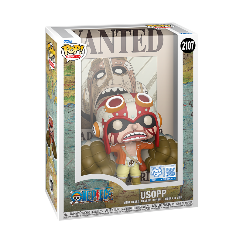 Funko Pop! Animation: One Piece - Usopp (Wanted Poster) #2107