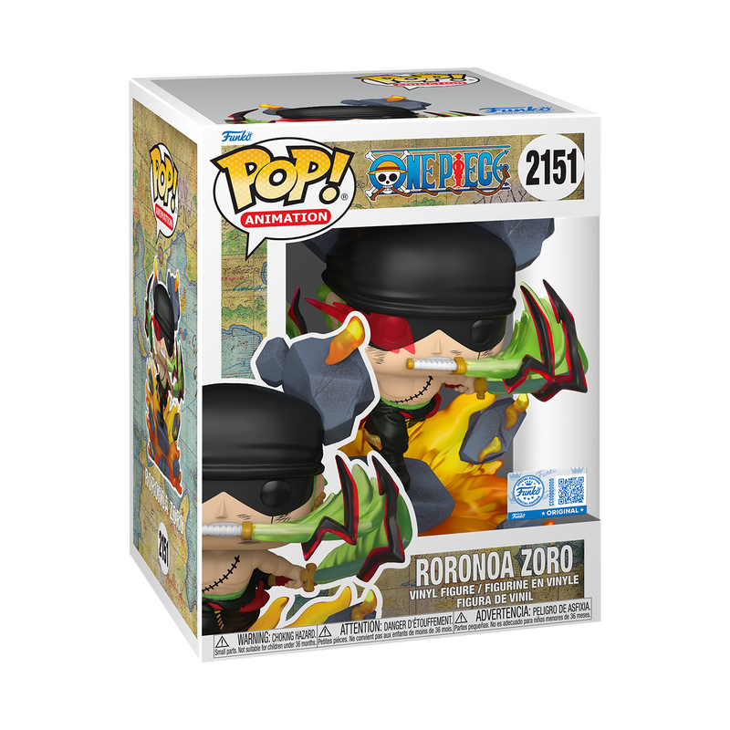 Funko Pop! Animation: One Piece - Roronoa Zoro #2151 Exclusive