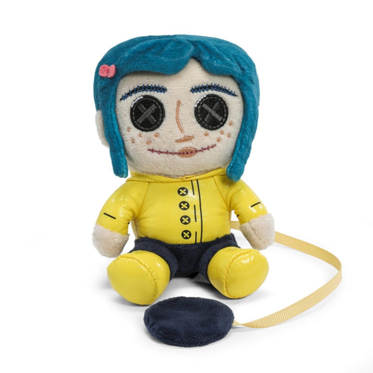 Kidrobot Coraline Button Eyes Plush Shoulder Phunny
