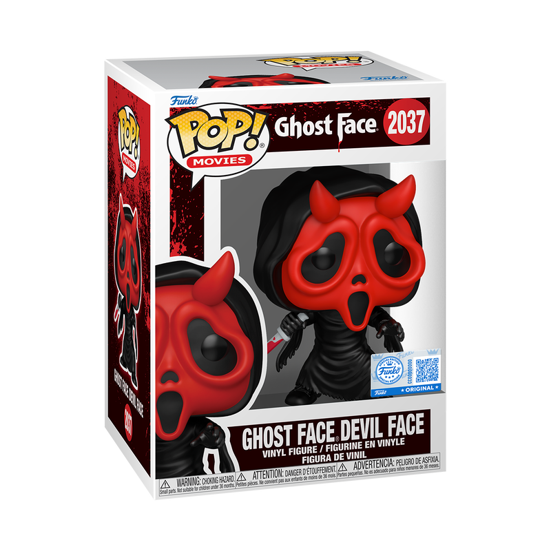 Funko Pop! Movies: Ghost Face Devil Excl #2037 W Protector