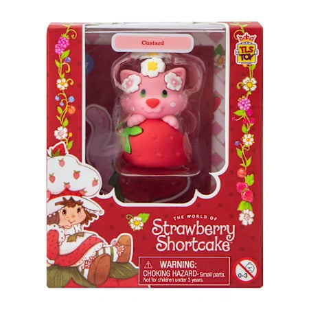 Custard Strawberry Shortcake Loyal Subjects Cheebee Mini Figure