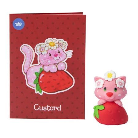 Custard Strawberry Shortcake Loyal Subjects Cheebee Mini Figure