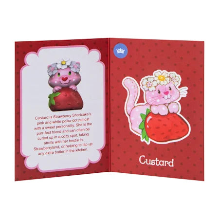 Custard Strawberry Shortcake Loyal Subjects Cheebee Mini Figure