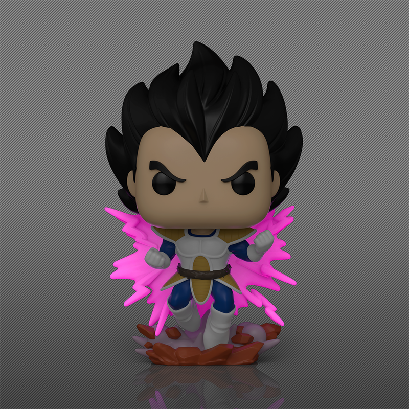Funko Pop! Animation: Dragon Ball Z – Vegeta (Galick Gun) GITD Glow in the Dark Exclusive #2261 With Protector