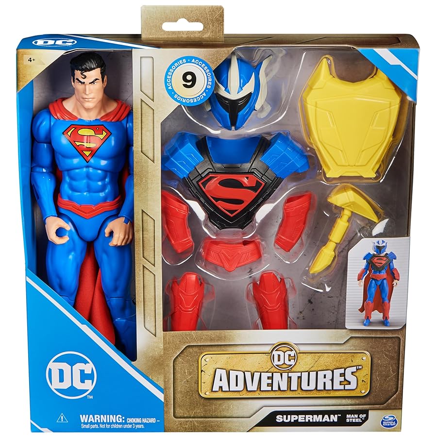 DC Comics - Superman Man Of Steel Action Figure DC Adventures 12 Inch Action Figure