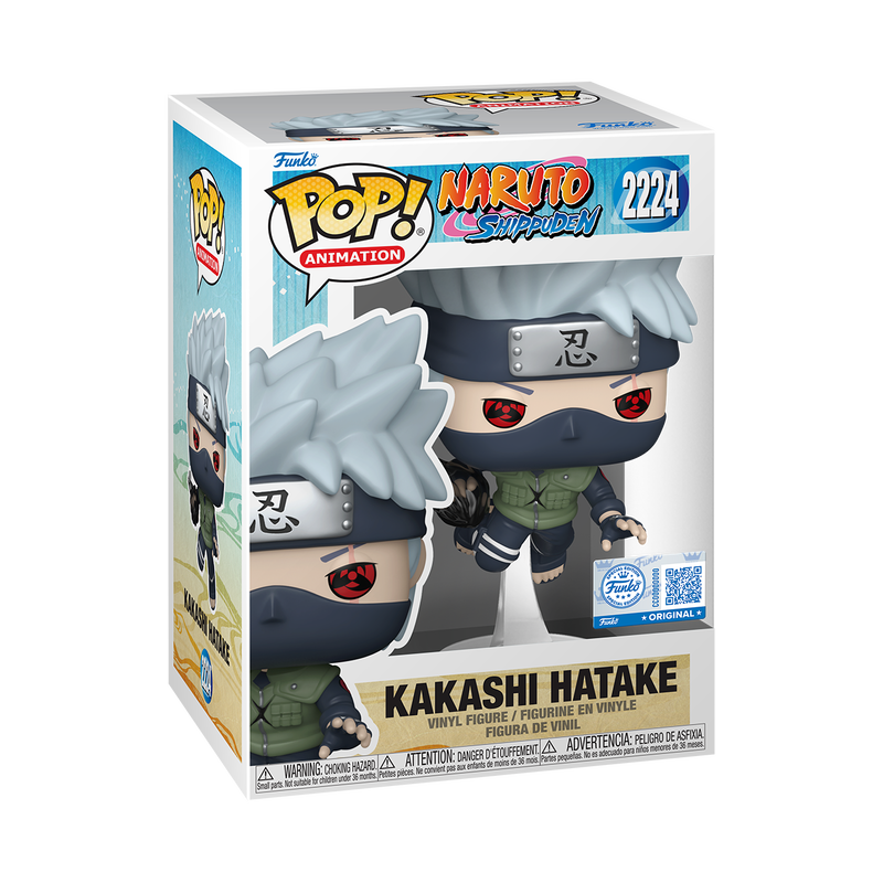 Funko Pop! Animation: Naruto Kakashi Hatake Leaping Excl #2224 W Protector