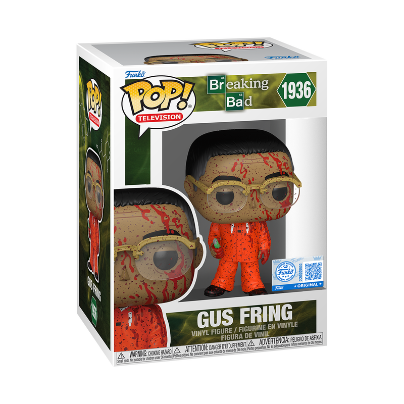 Funko Pop! Breaking Bad: Gus Fring Bloody #1936 Exclusive With Protector