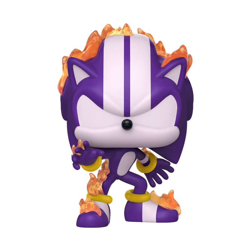 Funko Pop! Games: Sonic The Hedgehog- Darkspine Sonic #1250 With Protector