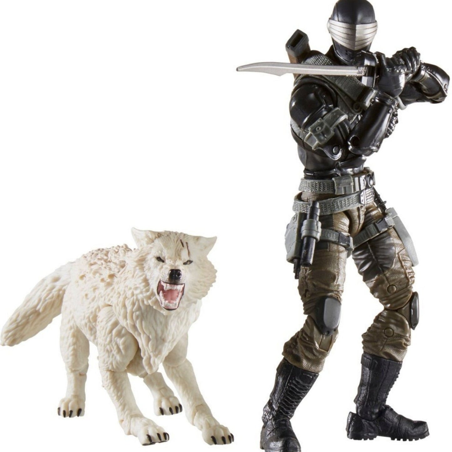 G.I. Joe Classified Snake Eyes and Timber Figures