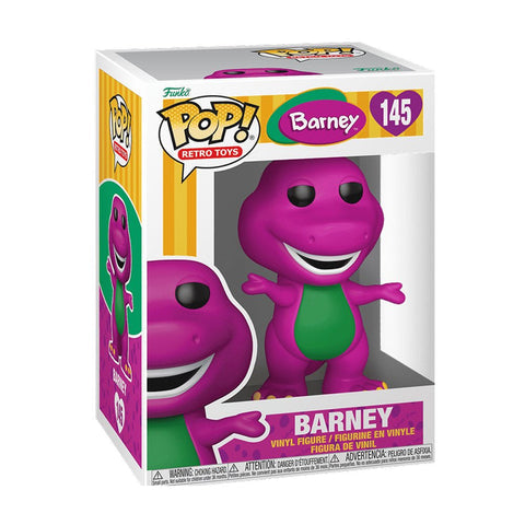 Funko Pop! Television: Barney - Barney the Dinosaur #145 With Protector