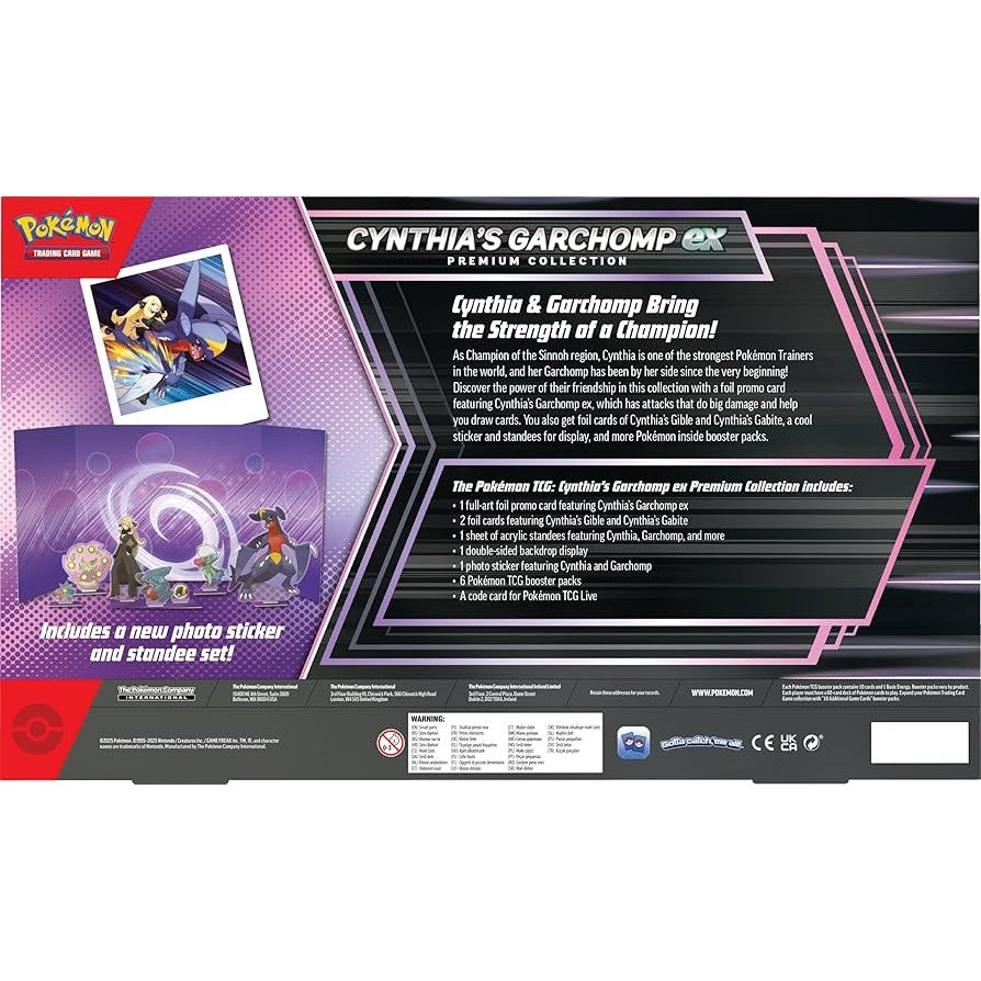 Pokémon Cynthia's Garchomp Ex Premium Collection