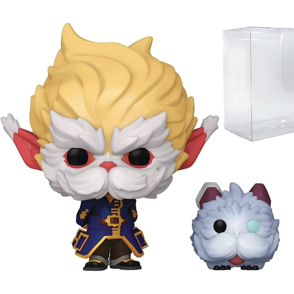 Funko Pop! Television: Arcane League of Legends - Heimerdinger with Poro #1605 With Protector