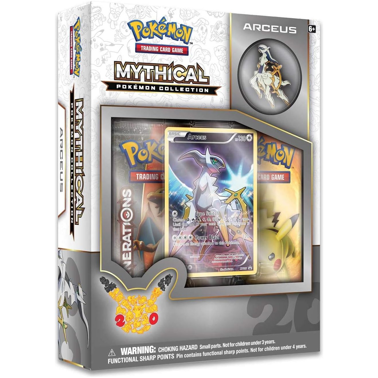 Caja de colección de Pokémon míticos de Pokémon Mew